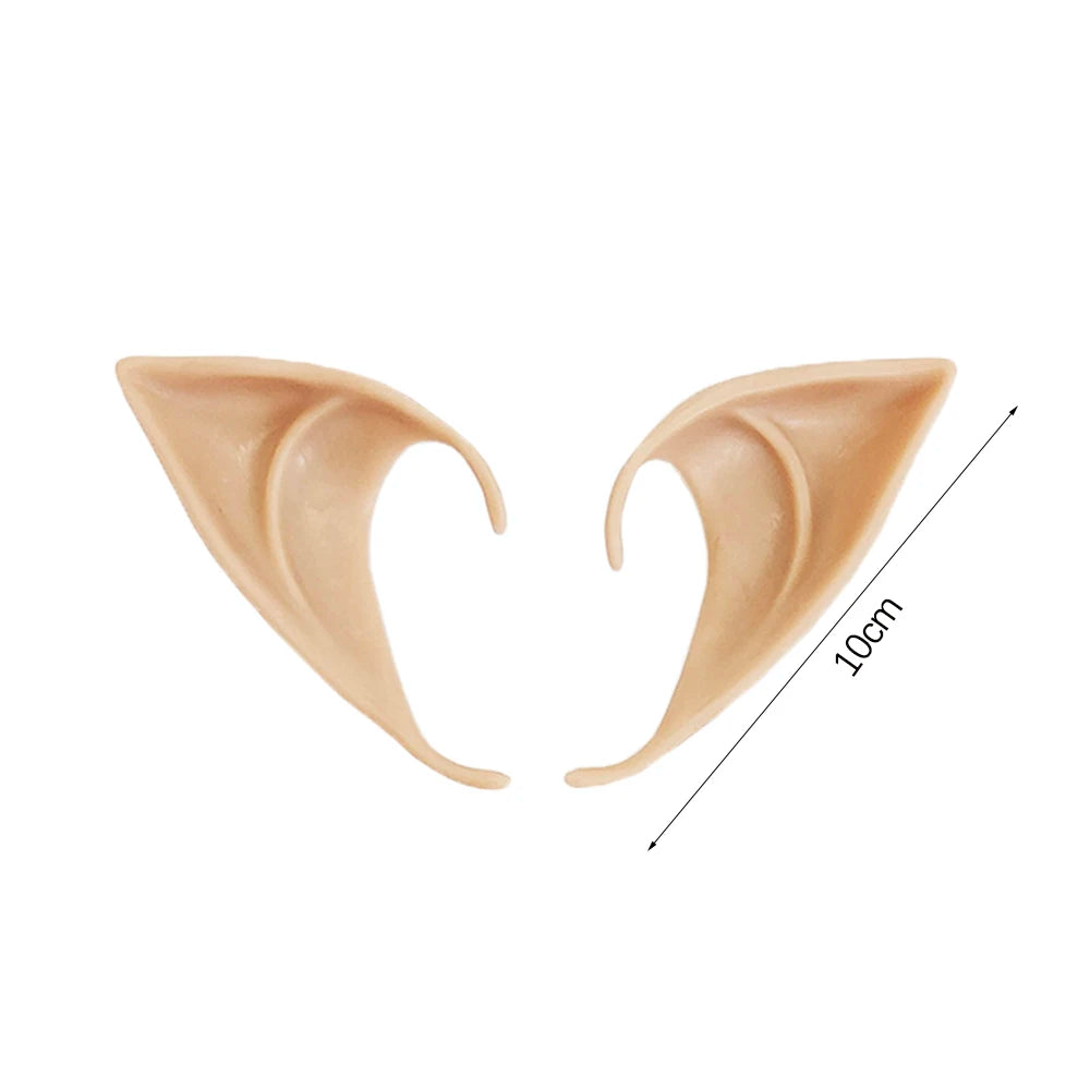 Elf Ears Latex Cosplay Props