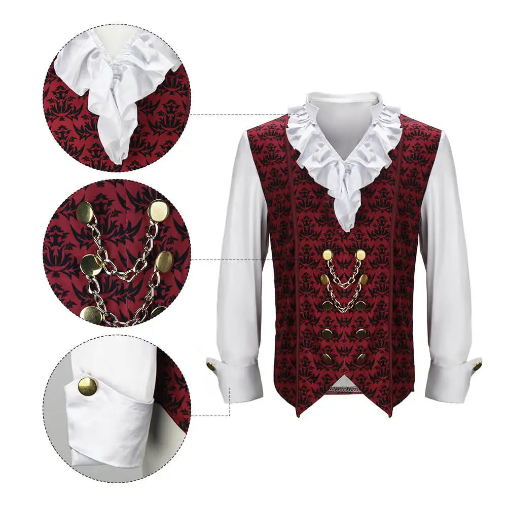 Halloween Gothic Vampire Devil Costume
