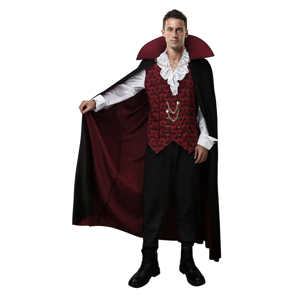 Halloween Gothic Vampire Devil Costume