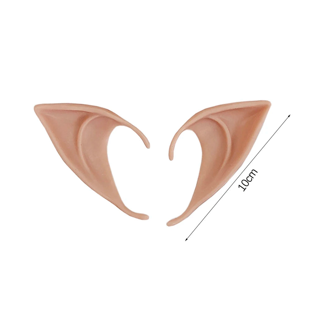 Elf Ears Latex Cosplay Props